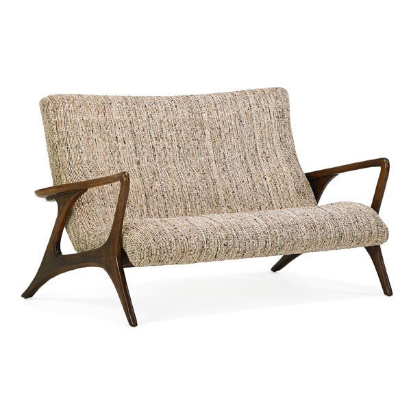 VLADIMIR KAGAN Contour loveseat (1 of 6)