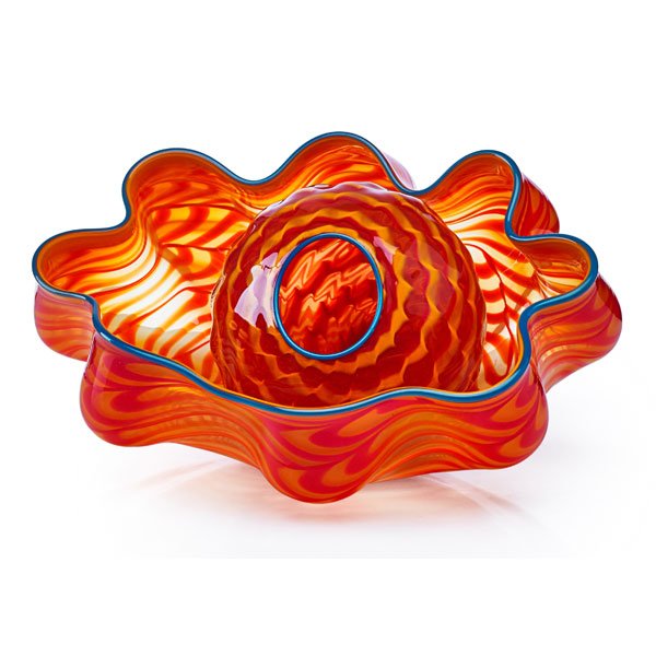 DALE CHIHULY; PORTLAND PRESS Tiger Lily Seaform (1 of 4)