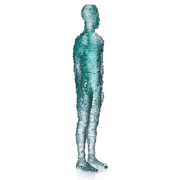 DAN ROTHENFELD Tall figural glass sculpture (1 of 5)