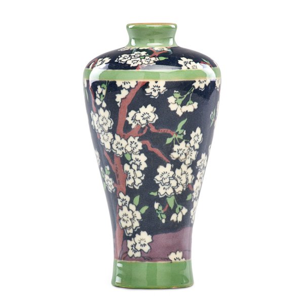ARTHUR CONANT; ROOKWOOD Jewel Porcelain vase (1 of 2)