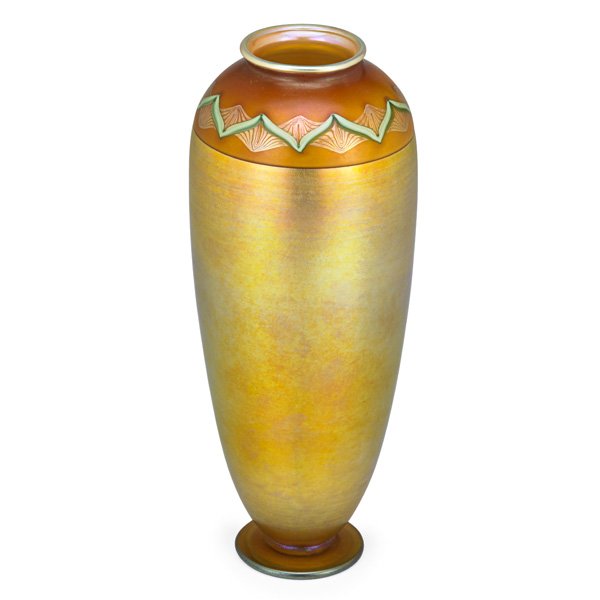 TIFFANY STUDIOS Tel-el-Amarna vase (1 of 3)