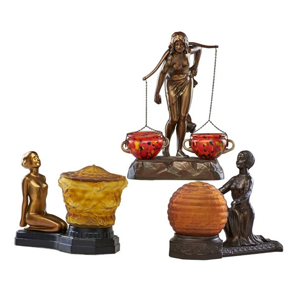 U.S.A. LITE, ETC. Three figural lamps (1 of 3)