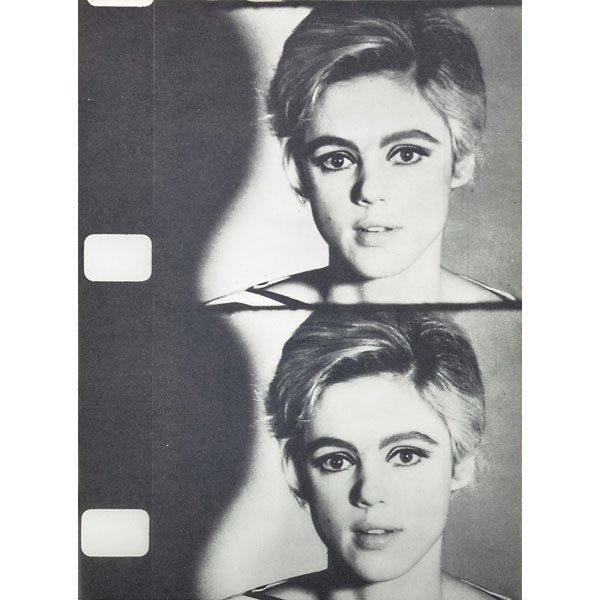 Andy Warhol (American, 1928-1987): Screen Tests/A Diary, 1967; Illustrated with 54 black and white screen test film strips reproduced on acetate, one facing each page of poetry by Gerard Malanga; 10" x 7 1/2" (sheet, each); Publisher: