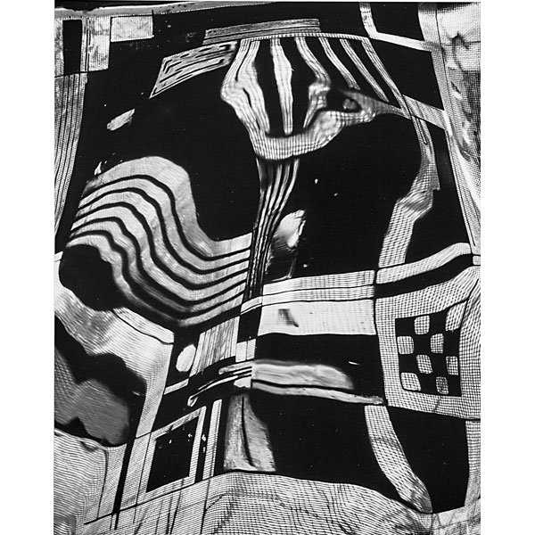 Brett Weston (American, 1911-1993): Untitled (Abstract Cloth), 1954; Gelatin silver print dry-mounted to board (printed 1970s); Signed and dated; 9 1/2" x 7 1/2" (image); 15" x 13 1/4" (board); Provenance: Private Collection, Vermont