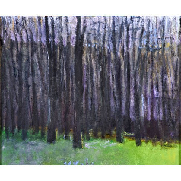 Wolf Kahn (American, b. 1927): Black Trees, 2003; Oil on canvas (framed); Signed; 20" x 24"; Provenance: Addison Ripley Gallery, Washington D.C.; Private Collection, Washington, D.C.