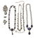 GEORGIAN OR VICTORIAN PASTE OR STEEL JEWELRY
