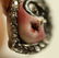 GEORGIAN MASQUERADE JEWELED AND ENAMELED GOLD RING - 9