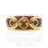 DE VROOMEN ENAMEL, 18K GOLD AND CITRINE BRACELET