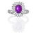3.02 CTS BURMA STAR RUBY AND DIAMOND PLATINUM RING