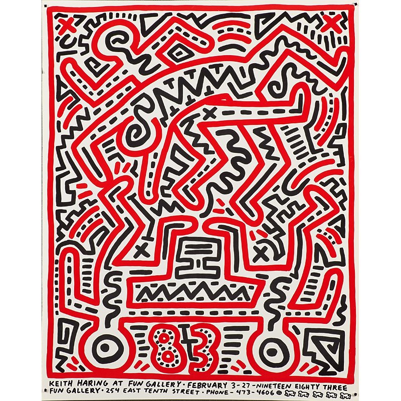 KEITH HARING (American, 1958-1990) (1 of 1)