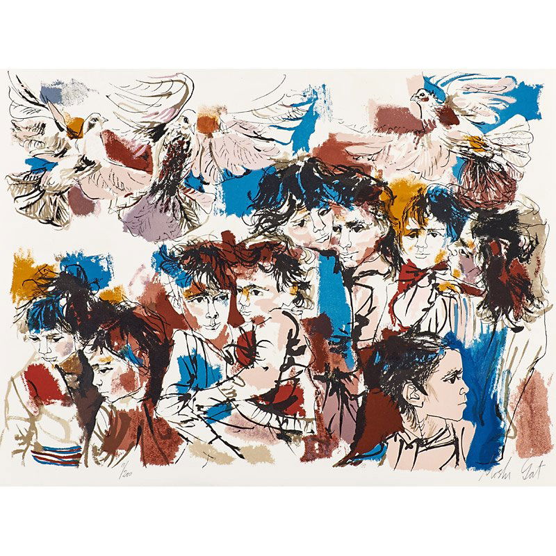 MOSHE GAT (Israeli, b. 1935) (1 of 10)