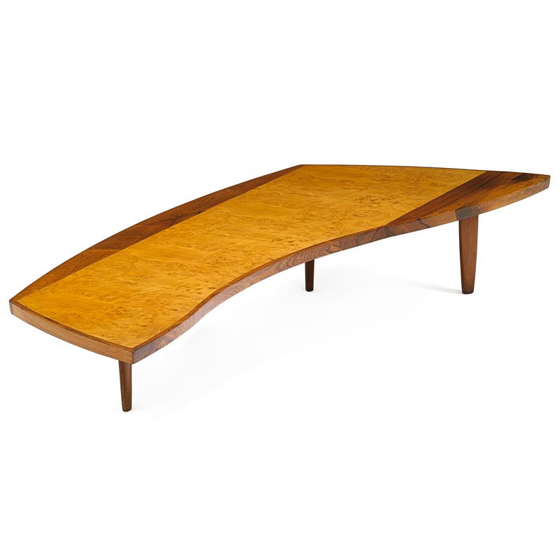 GEORGE NAKASHIMA; WIDDICOMB Sundra coffee table (1 of 8)