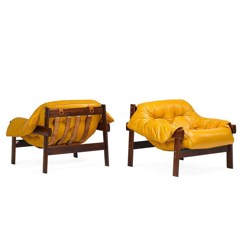 PERCIVAL LAFER Pair of lounge chairs (1 of 7)
