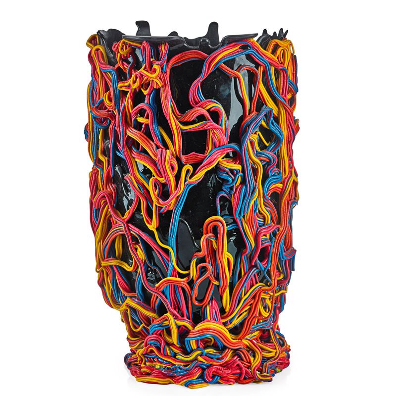 GAETANO PESCE Massive resin vase (1 of 3)