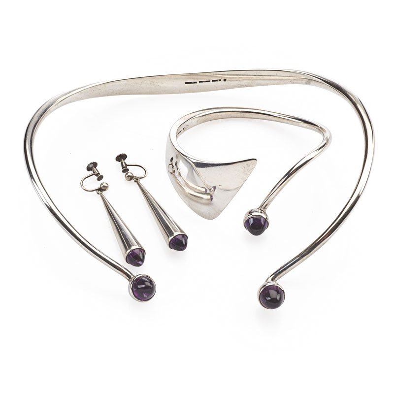 BENT KNUDSEN Sterling silver suite (1 of 1)