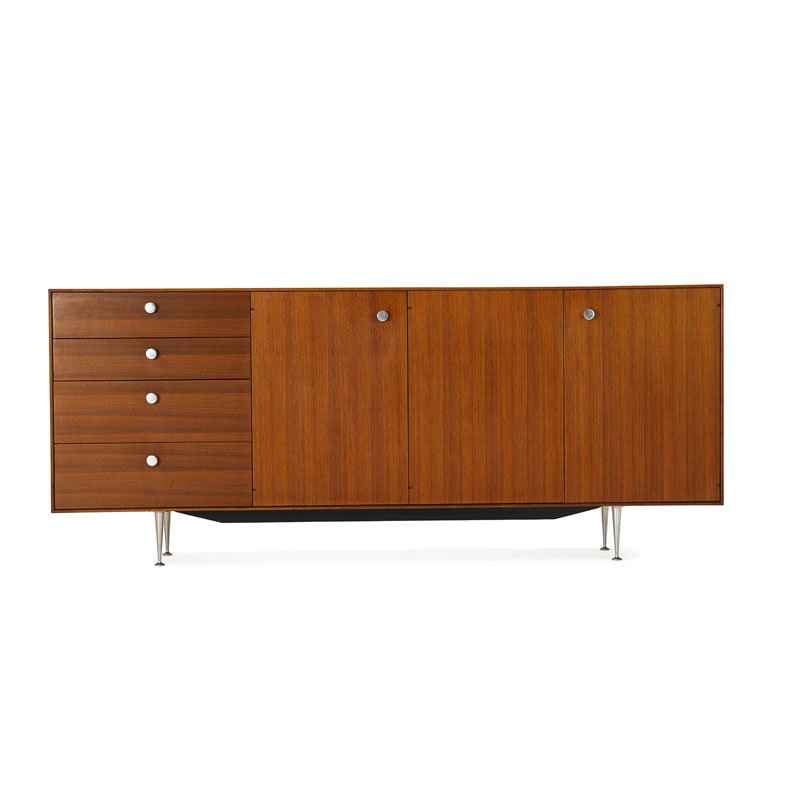 GEORGE NELSON; HERMAN MILLER Thin Edge cabinet (1 of 7)