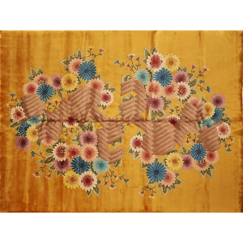 ART DECO STYLE Contemporary wool rug (1 of 1)