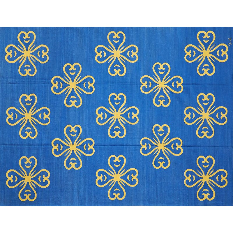 FRENCH ACCENTS Flatweave rug (1 of 1)