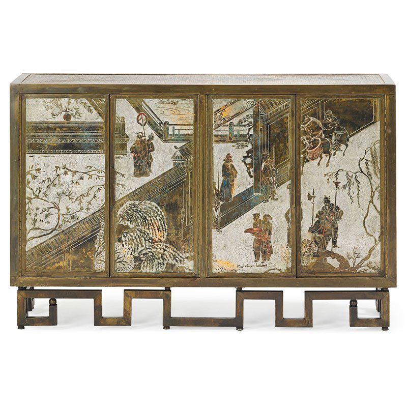 PHILIP AND KELVIN LaVERNE Rare Chan Li cabinet (1 of 10)