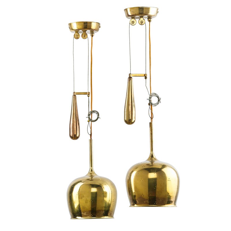 PAAVO TYNELL Pair of pendant lamps (1 of 1)