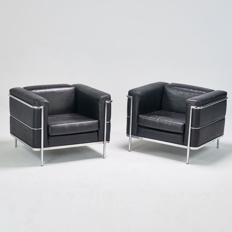 STYLE OF LE CORBUSIER; JACK CARTWRIGHT (1 of 1)