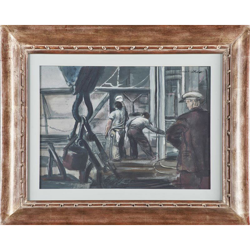 ALBERT GOLD (American, 1916-2006) (1 of 2)