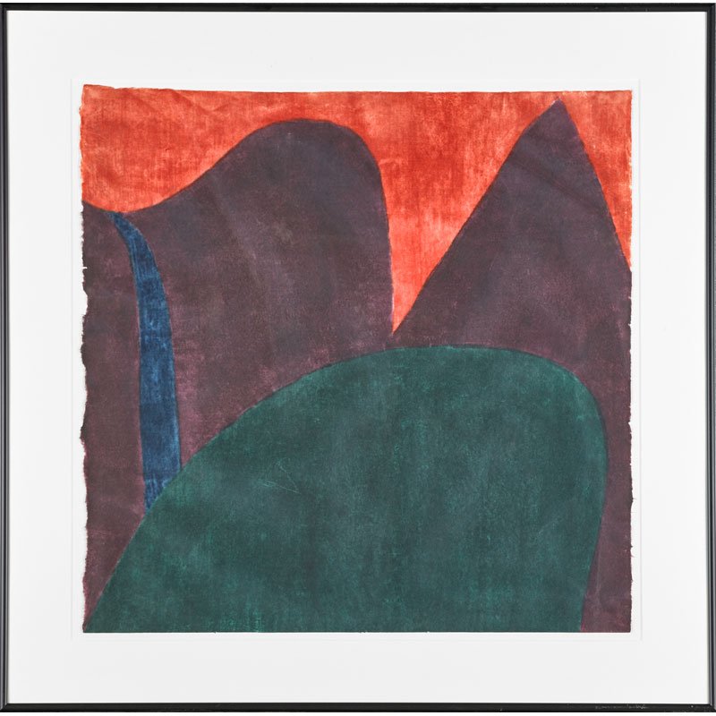 FIVE ABSTRACT WORKS ON PAPER (1 of 5)