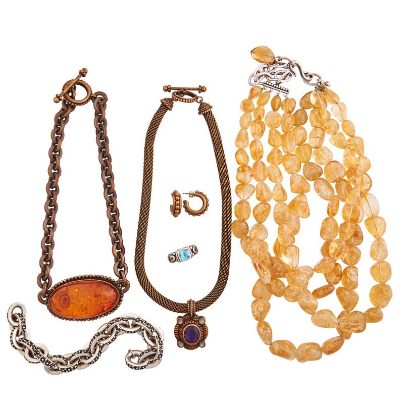 COLLECTION OF COSTUME JEWELRY, INCL. STEPHEN DWECK (1 of 1)