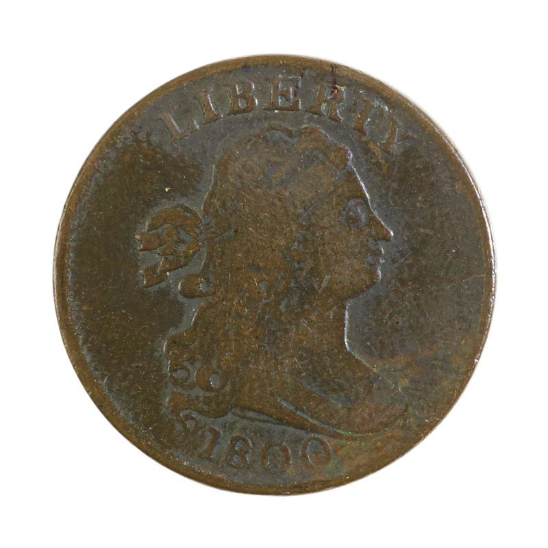 U.S. 1800 HALF CENT (1 of 2)