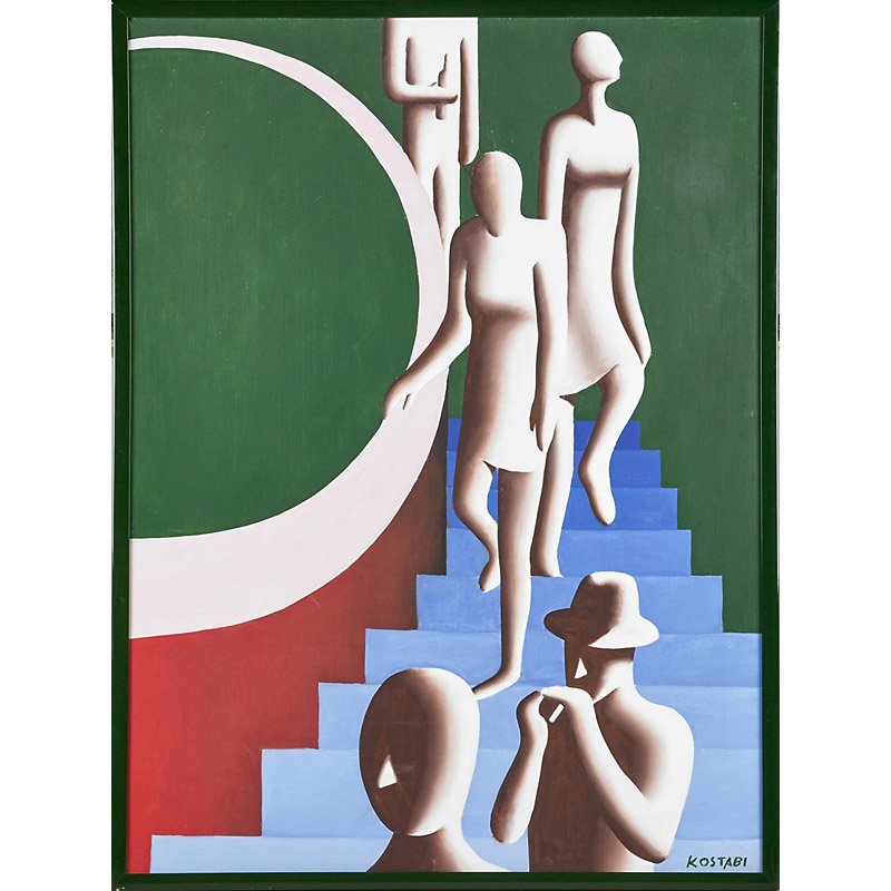 Mark Kostabi (American, b. 1960) (1 of 1)