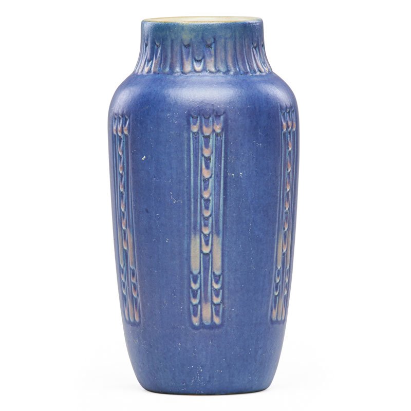 SADIE IRVINE; NEWCOMB COLLEGE Español vase (1 of 3)