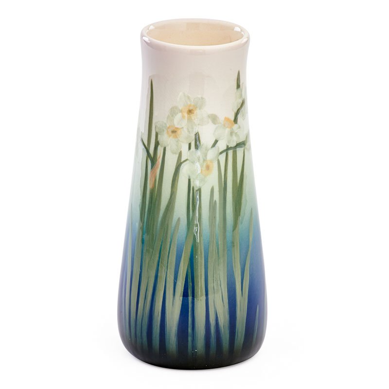 CHARLES TODD; ROOKWOOD Iris Glaze vase (1 of 3)