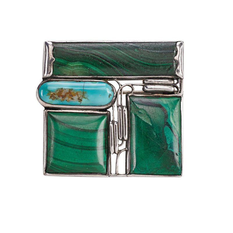 J. HOFFMANN; WIENER WERKSTATTE Fine brooch (1 of 2)