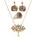 GEM-SET YELLOW GOLD VICTORIAN STYLE JEWELRY