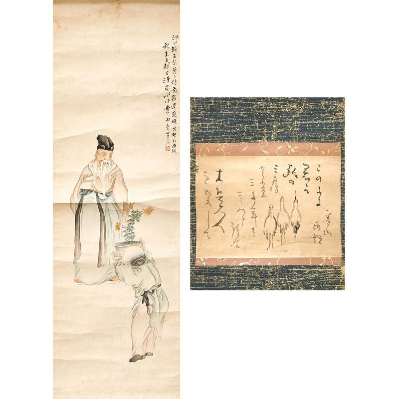 CHINESE PAINTED SCROLLS (1 of 1)