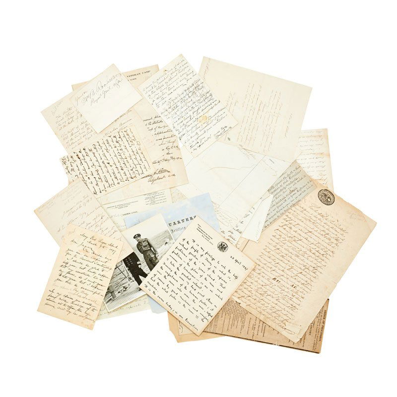 CIVIL WAR LETTERS, HOUSE OF LORDS PASSES, ETC (1 of 1)