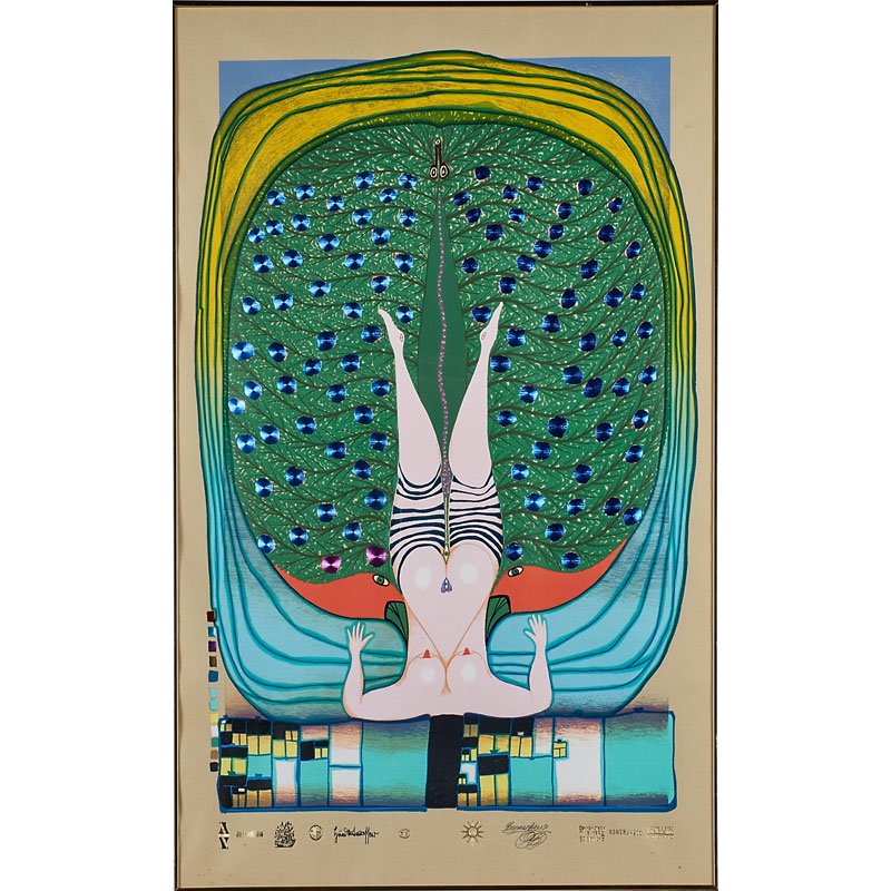 FRIEDENSREICH HUNDERTWASSER (Austrian, 1928-2000) (1 of 1)