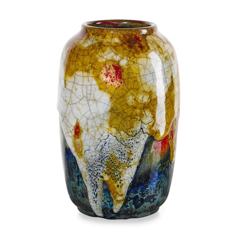 NOKE; NIXON; ROYAL DOULTON Chang vase (1 of 5)