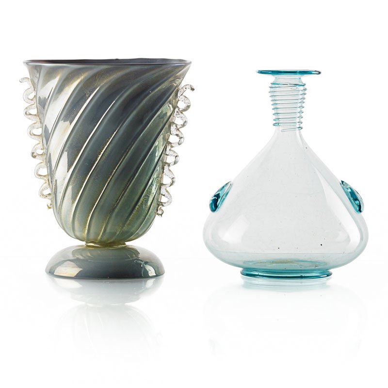 BAROVIER SEGUSO & FERRO ETC. Two vases (1 of 4)