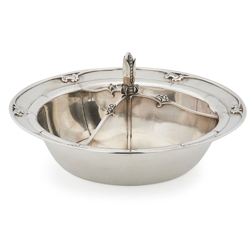 GEORG JENSEN Sterling center bowl (1 of 2)