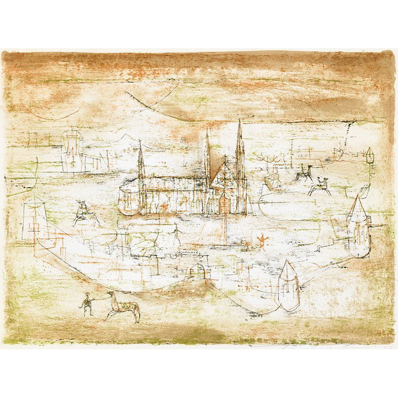 Zao Wou-Ki (Chinese/French, 1921-2013) (1 of 2)