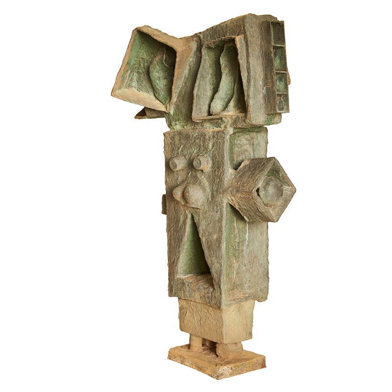 Abbott Pattison (American, 1916-1999): Untitled; Bronze; 76 1/2" x 53 1/2" x 37 1/2"; Provenance: Private Collection, New Jersey