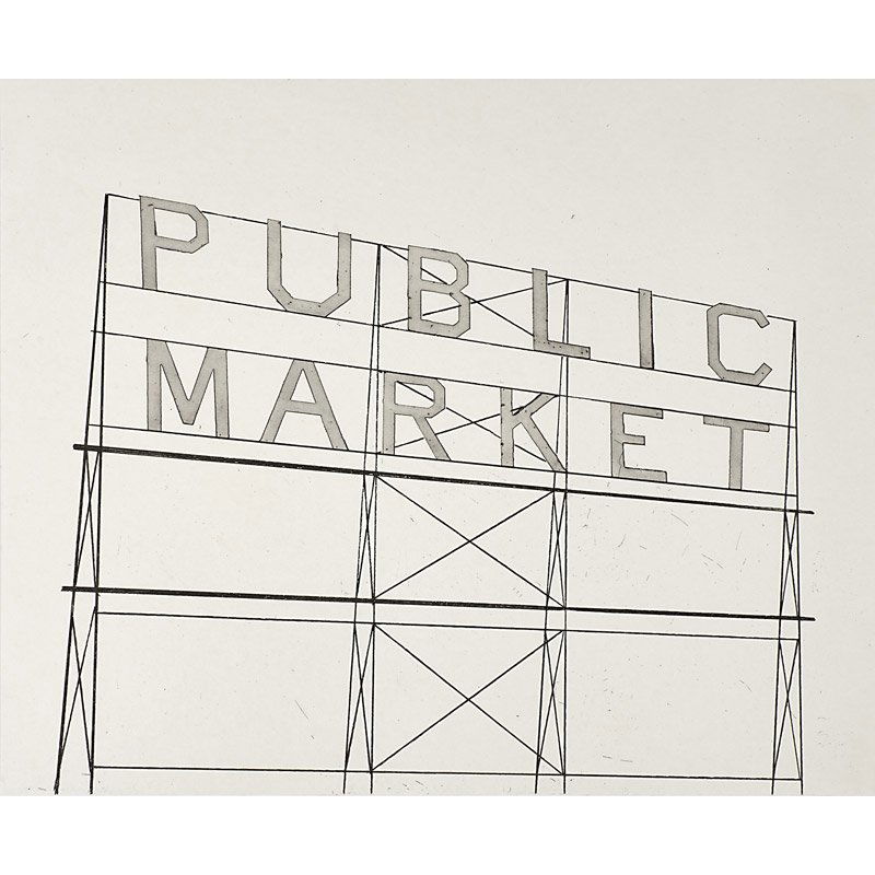 Ed Ruscha (American, b. 1937) (1 of 2)