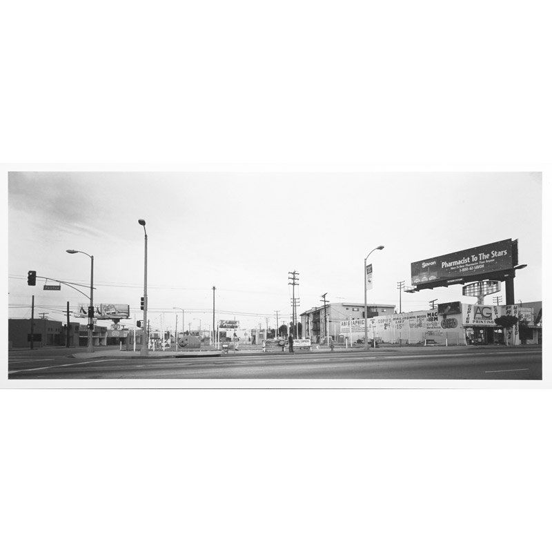 Catherine Opie (American, b. 1961): Untitled, from the Billboard Series, 1997; Iris print; Signed, dated and numbered 66/225; 8 3/4" x 21 1/4" (sheet); Provenance: Private Collection, New York; Note: Published by Artist to benefit Stree