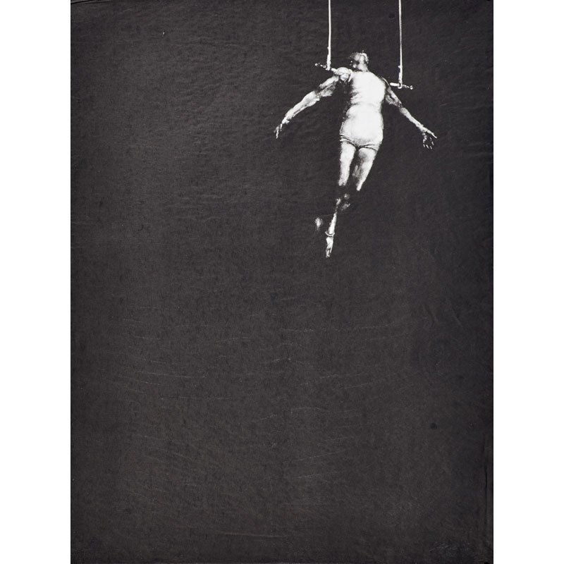 LAWRENCE GIPE (American, b. 1962): Three untitled monotypes of acrobats (all unframed) Each signed and dated 2006 30" x 22 1/2" (sheet, each)