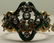 ANTIQUE FRENCH DIAMOND & ENAMELED YELLOW GOLD BRACELET - 2