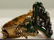 ANTIQUE FRENCH DIAMOND & ENAMELED YELLOW GOLD BRACELET - 3