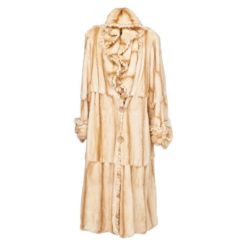 FENDI WHISKEY MINK SWING COAT, PELLICE MODA PRONTA (1 of 2)