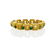 MID-CENTURY EMERALD & 18K GOLD LINK BRACELET