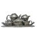 HUGO LEVEN Kayserzinn pewter coffee/tea set
